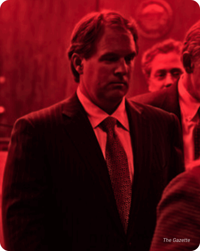 Ray Marshall in Court Tim Masters speaking at the University of Colorado Law School.