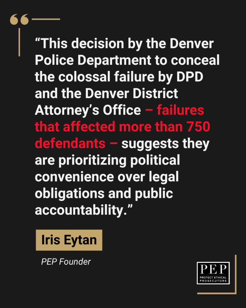 DPD Complaint February 2026 Tim Masters speaking at the University of Colorado Law School.